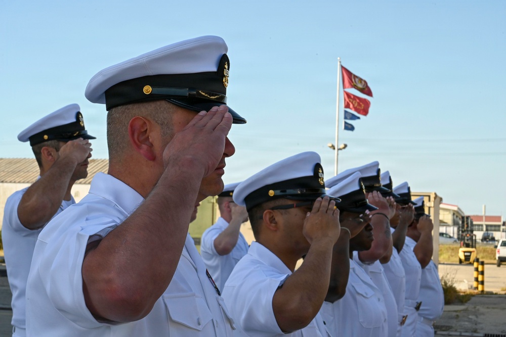 NAVSTA Rota HSM-79 holds Change of Command