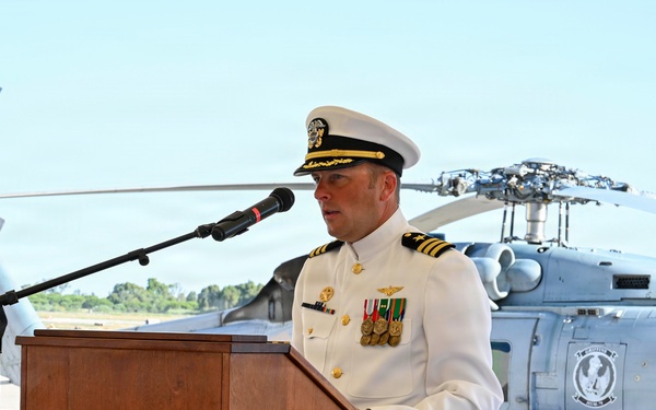 NAVSTA Rota HSM-79 holds Change of Command