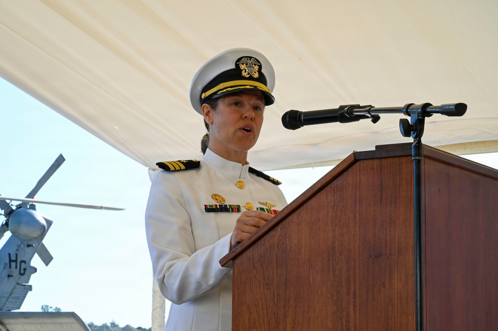 NAVSTA Rota HSM-79 holds Change of Command