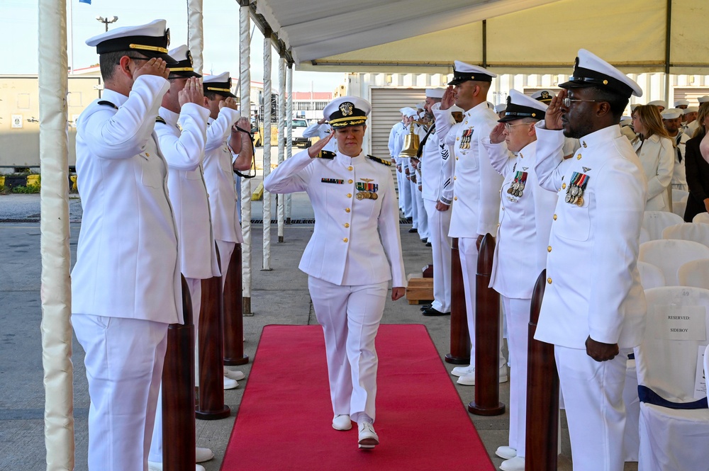 NAVSTA Rota HSM-79 holds Change of Command