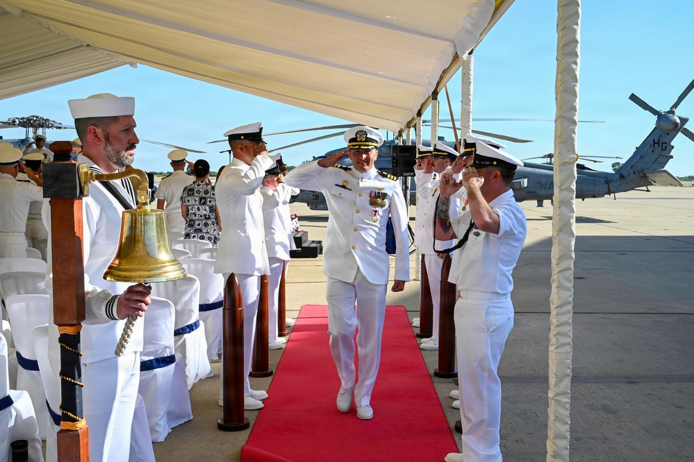 NAVSTA Rota HSM-79 holds Change of Command