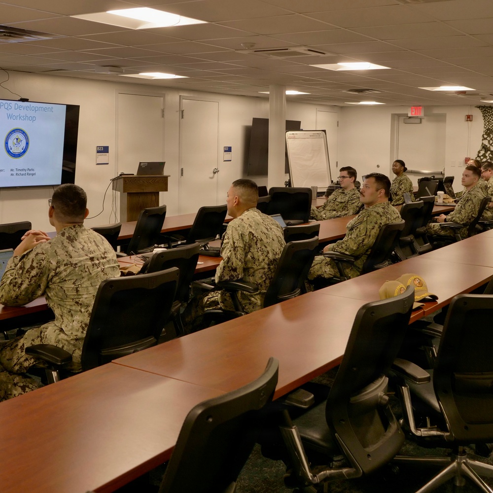 PQS Workshops Strengthen Future of Navy Counselors and Mass Communication Specialists