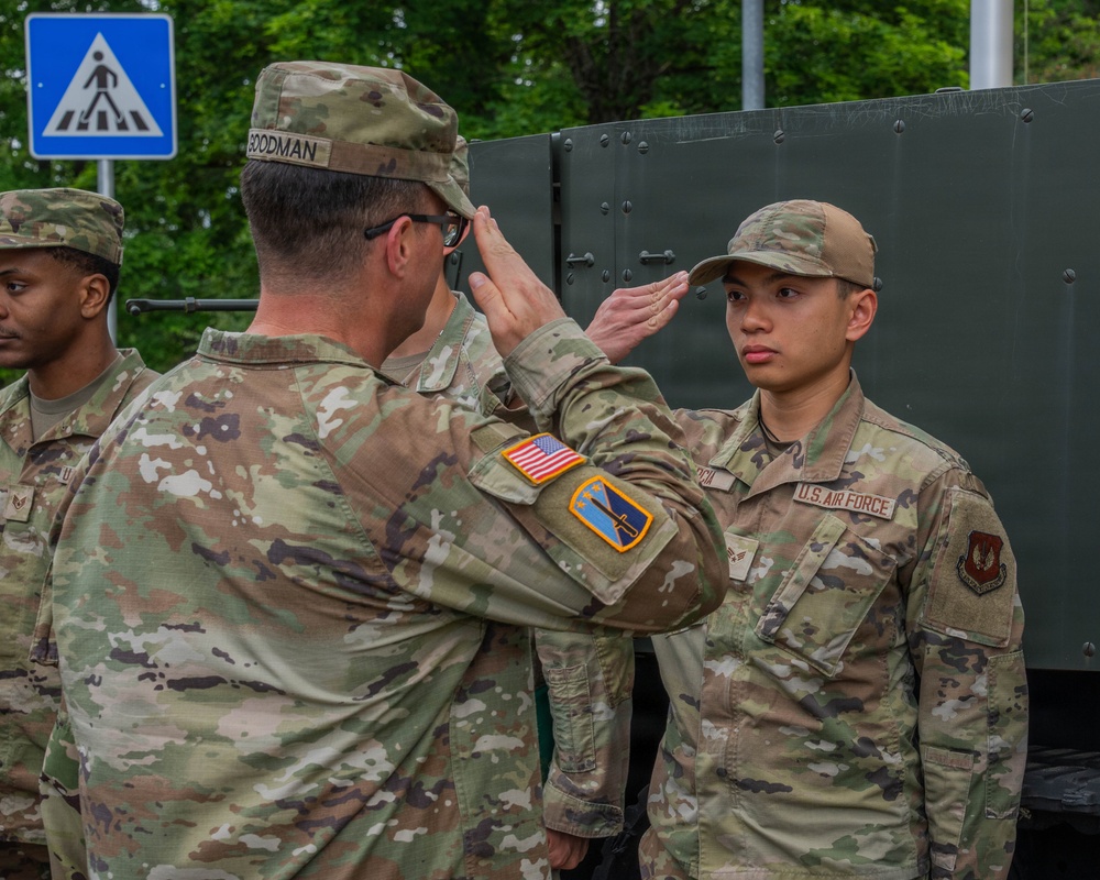 10th AAMDC Armed Forces Against Drunk Driving recognition