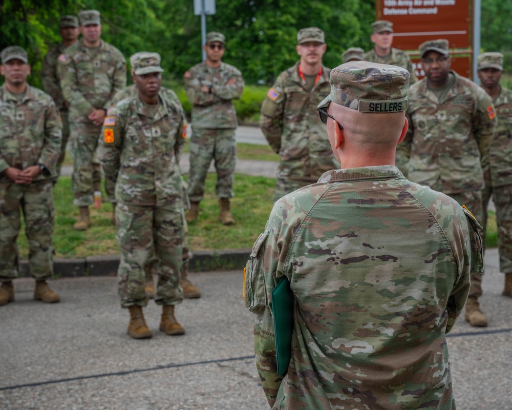 10th AAMDC Armed Forces Against Drunk Driving recognition