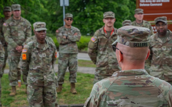 10th AAMDC Armed Forces Against Drunk Driving recognition