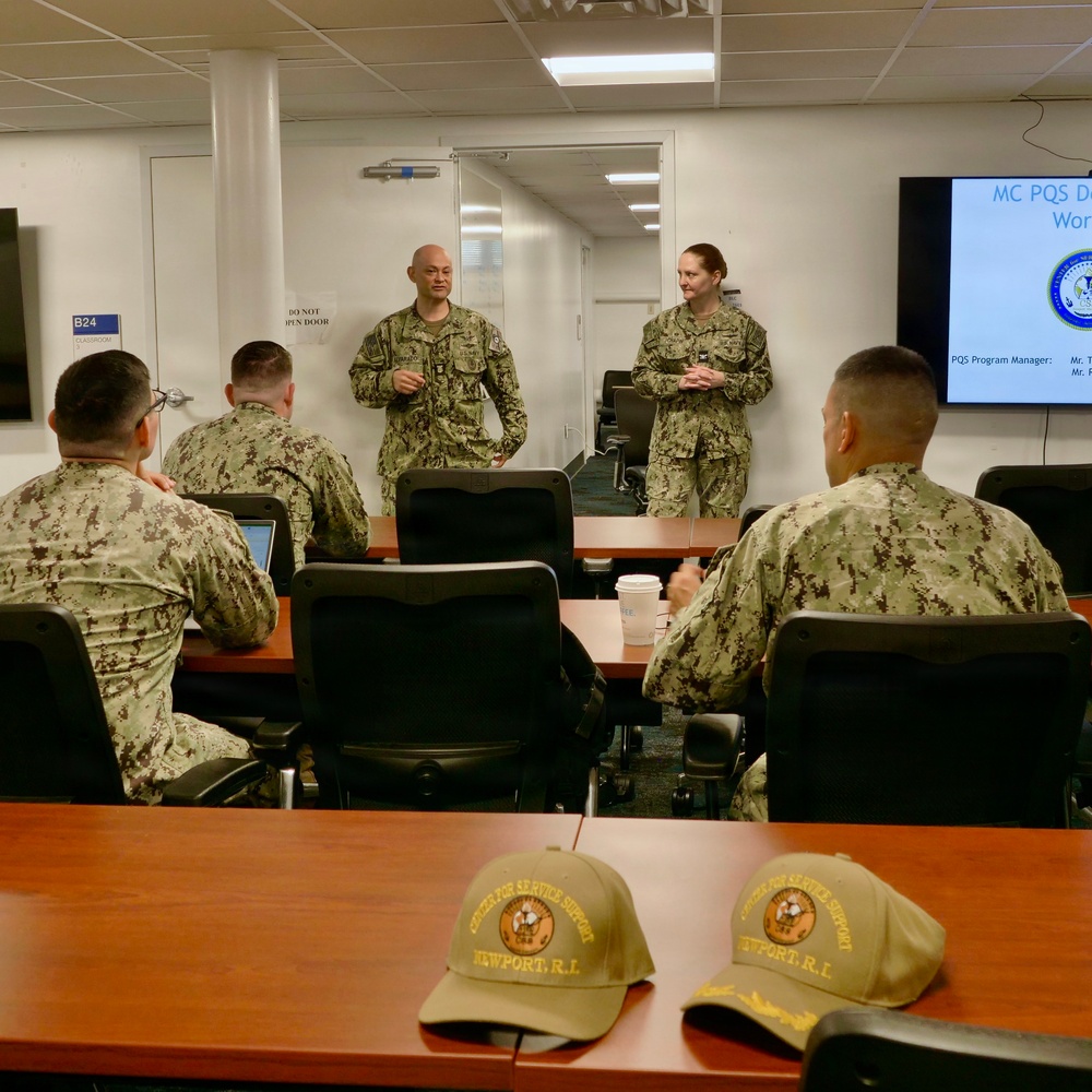 PQS Workshops Strengthen Future of Navy Counselors and Mass Communication Specialists