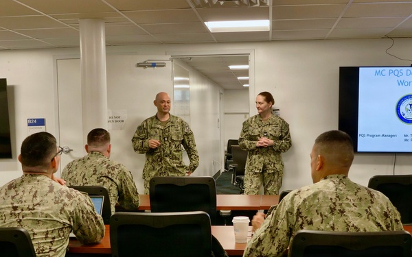 PQS Workshops Strengthen Future of Navy Counselors and Mass Communication Specialists