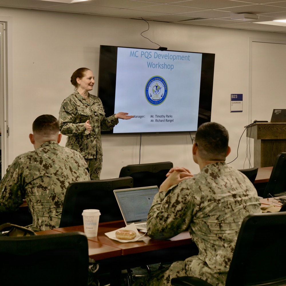PQS Workshops Strengthen Future of Navy Counselors and Mass Communication Specialists