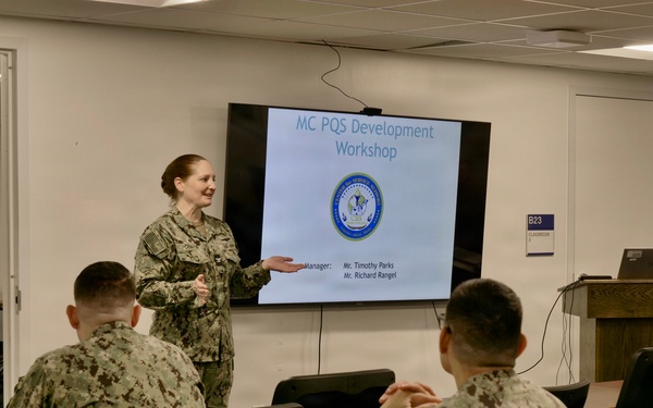PQS Workshops Strengthen Future of Navy Counselors and Mass Communication Specialists