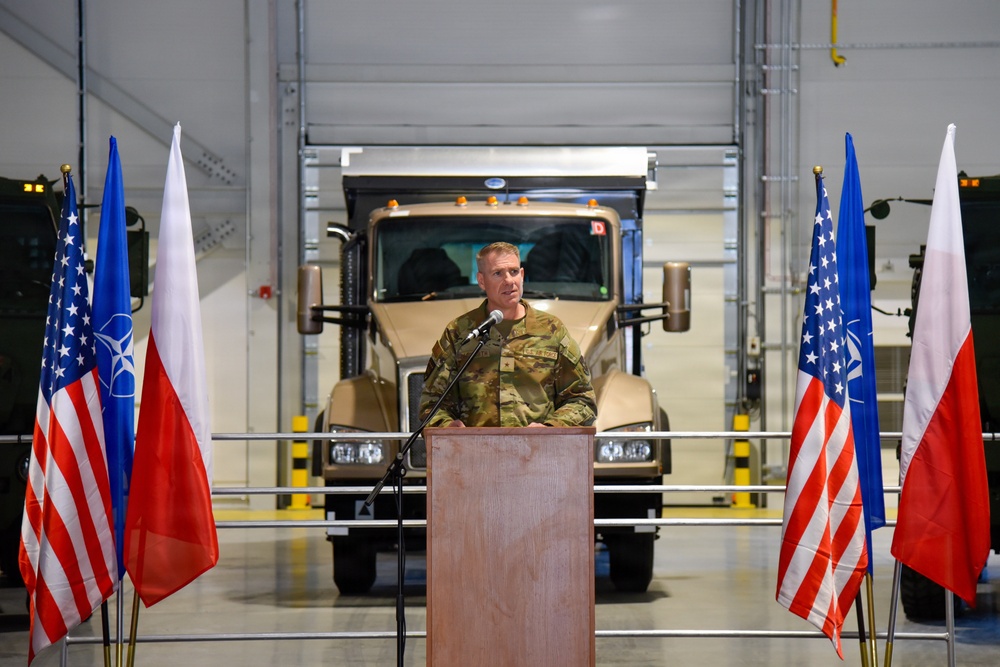 New Deployable Air Base System in Powidz Strengthens U.S.-Poland Partnership