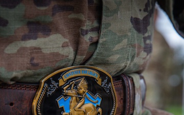 Four nations participate in the 18.6-mile Norwegian Foot March in Lithuania