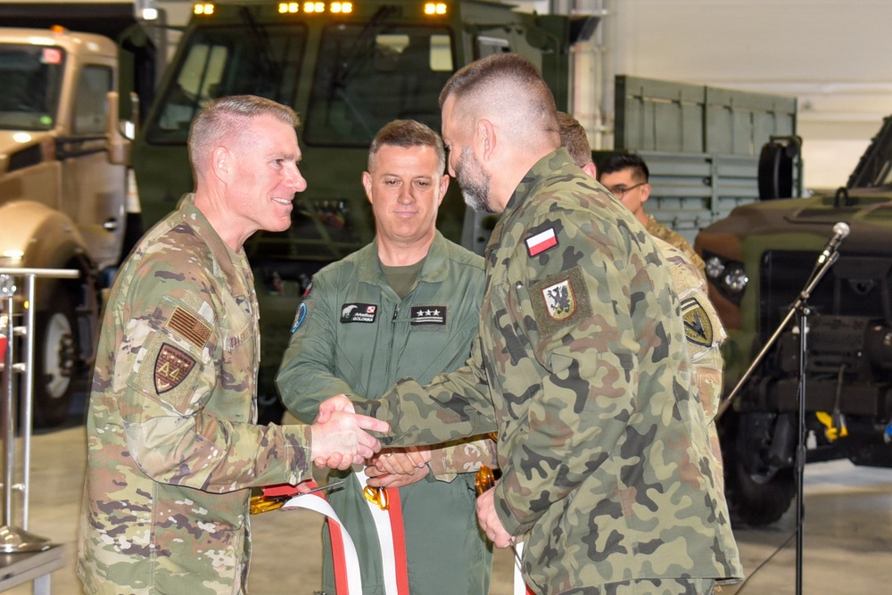 New Deployable Air Base System in Powidz Strengthens U.S.-Poland Partnership