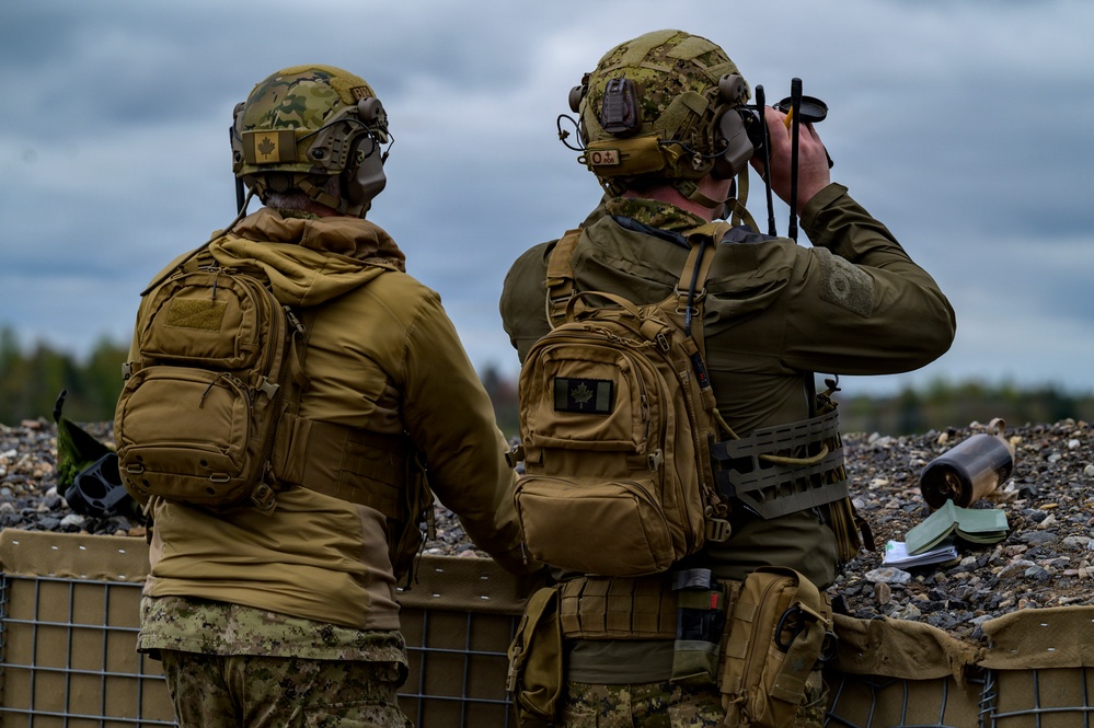 Canadian JTACs Observe HH-60 Training at Fort Drum
