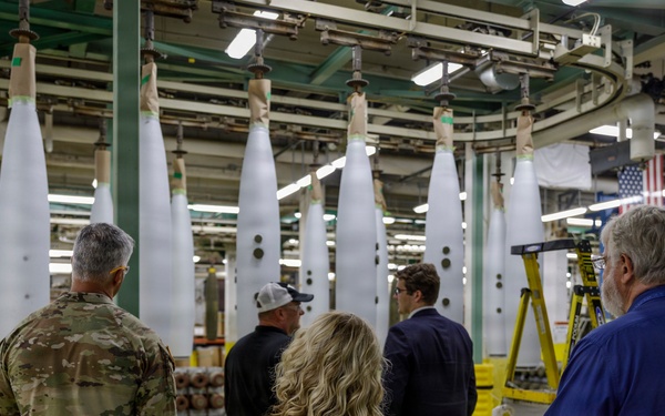 Crane Army Ammunition Activity Hosts Congressional Staffer for Facilities Tour