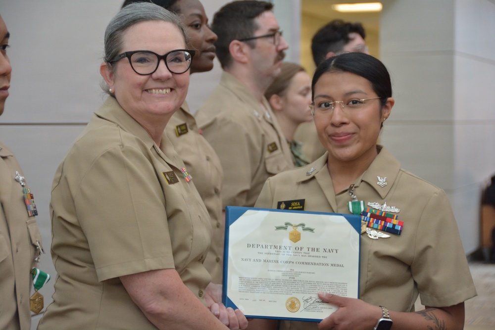 Navy Medicine Readiness and Training Command Annapolis May 2026 Awards Ceremony