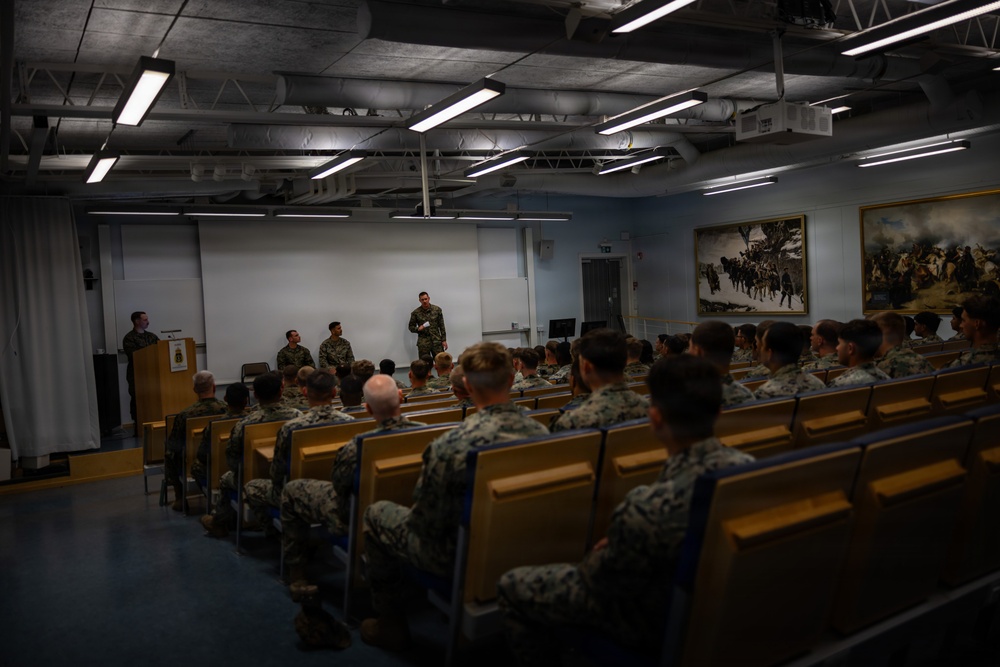 CLB-24  Lance Cpl. Seminar graduation in Baltic region