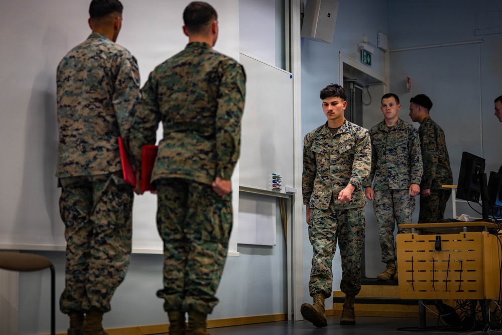 CLB-24  Lance Cpl. Seminar graduation in Baltic region