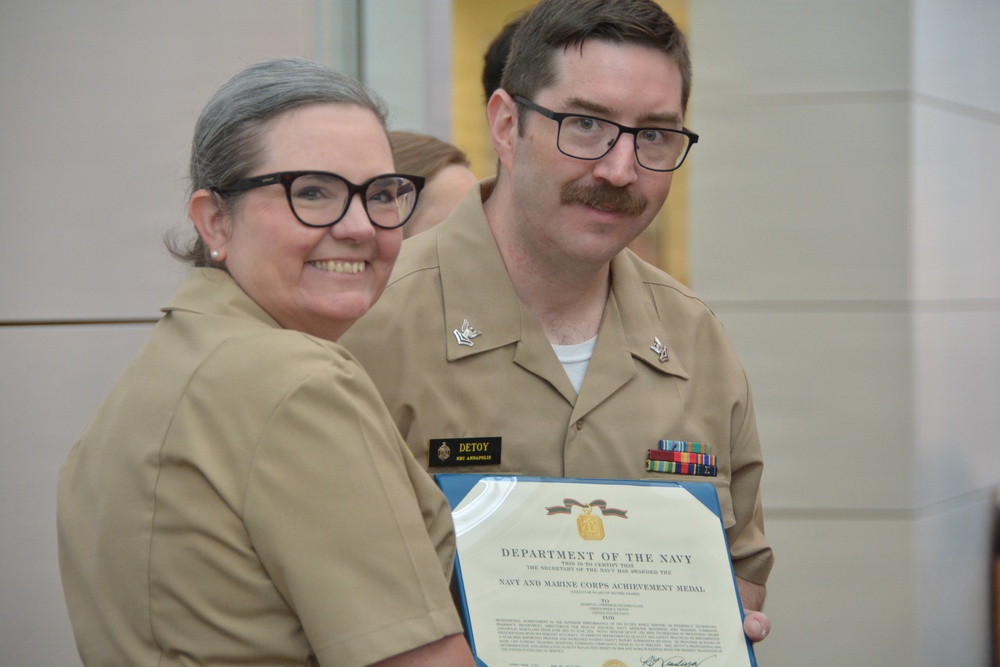 Navy Medicine Readiness and Training Command Annapolis May 2026 Awards Ceremony