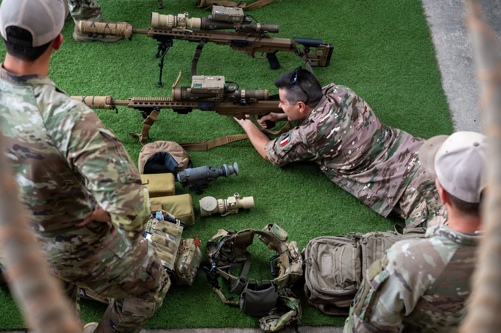 U.S. &amp; Partner Forces Conduct Weapons Familiarization Training