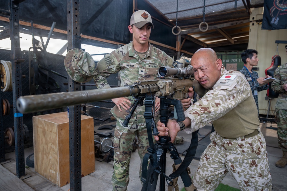 U.S. &amp; Partner Forces Conduct Weapons Familiarization Training