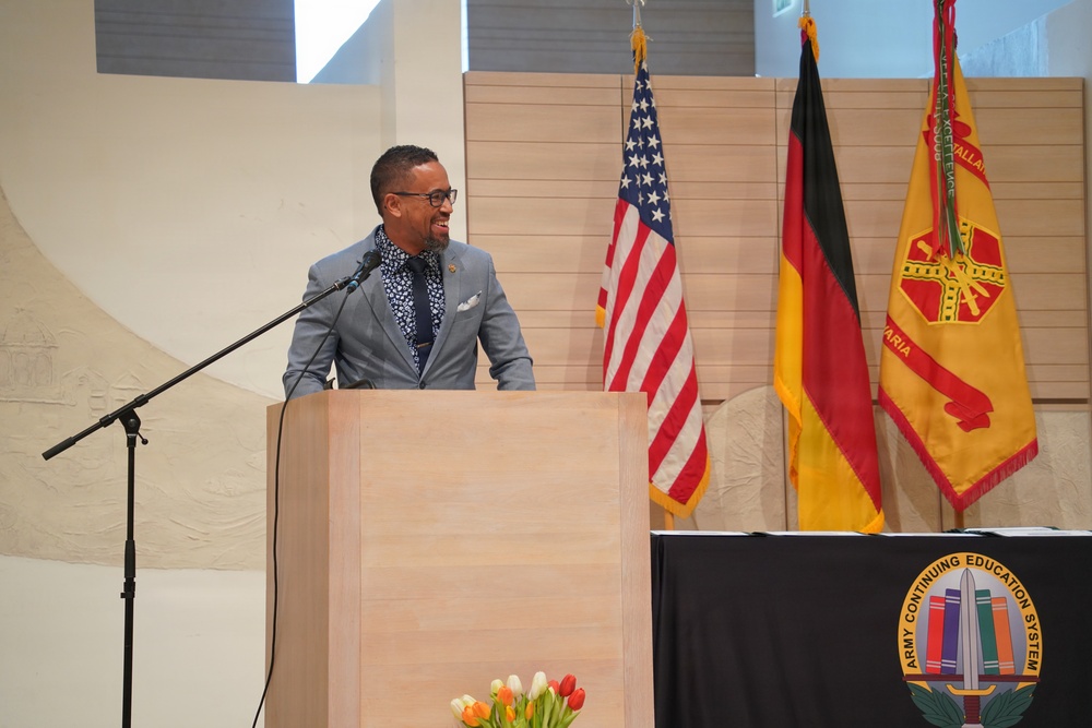Dwayne D. Key gave the keynote speech