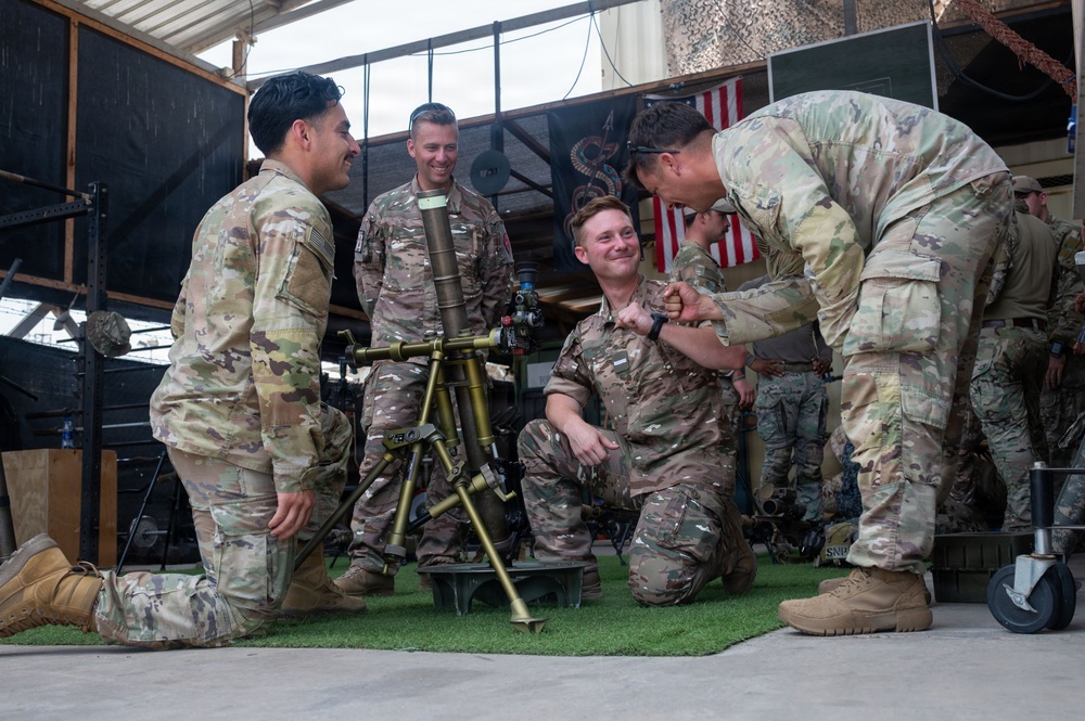 U.S. &amp; Partner Forces Conduct Weapons Familiarization Training