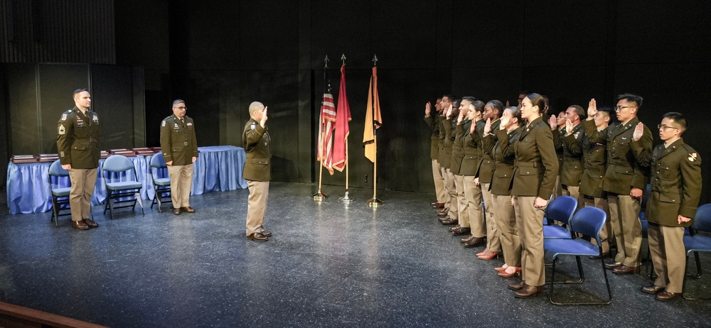Hofstra University ROTC commissiions new officer on May 22, 2026