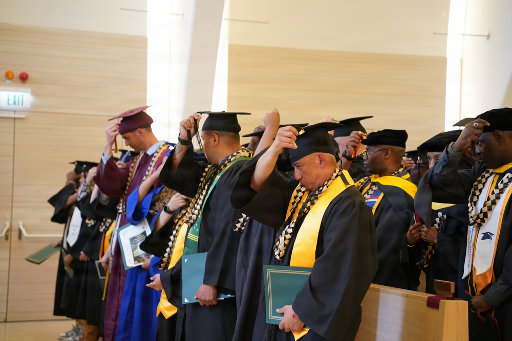 U.S. Army Garrison Bavaria celebrated the academic achievements of its community during the annual College Graduation Recognition Ceremony