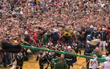 Centuries of tradition marching through the heart of Mons