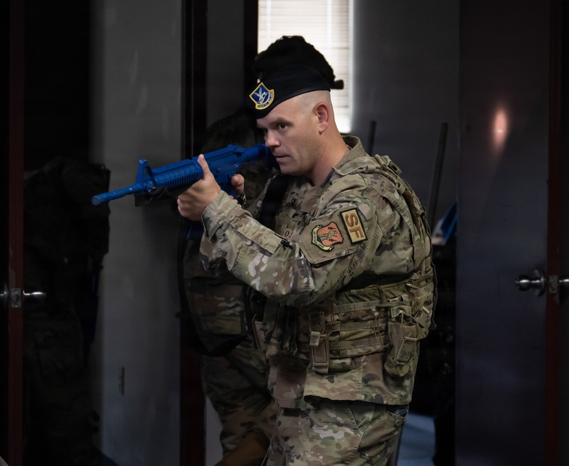 125th Security Forces Squadron Trains on Active Shooter Response Exercise