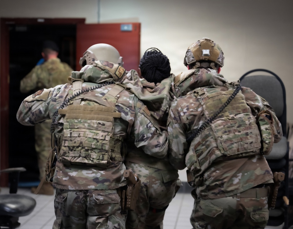 125th Security Forces Squadron Trains on Active Shooter Response Exercise