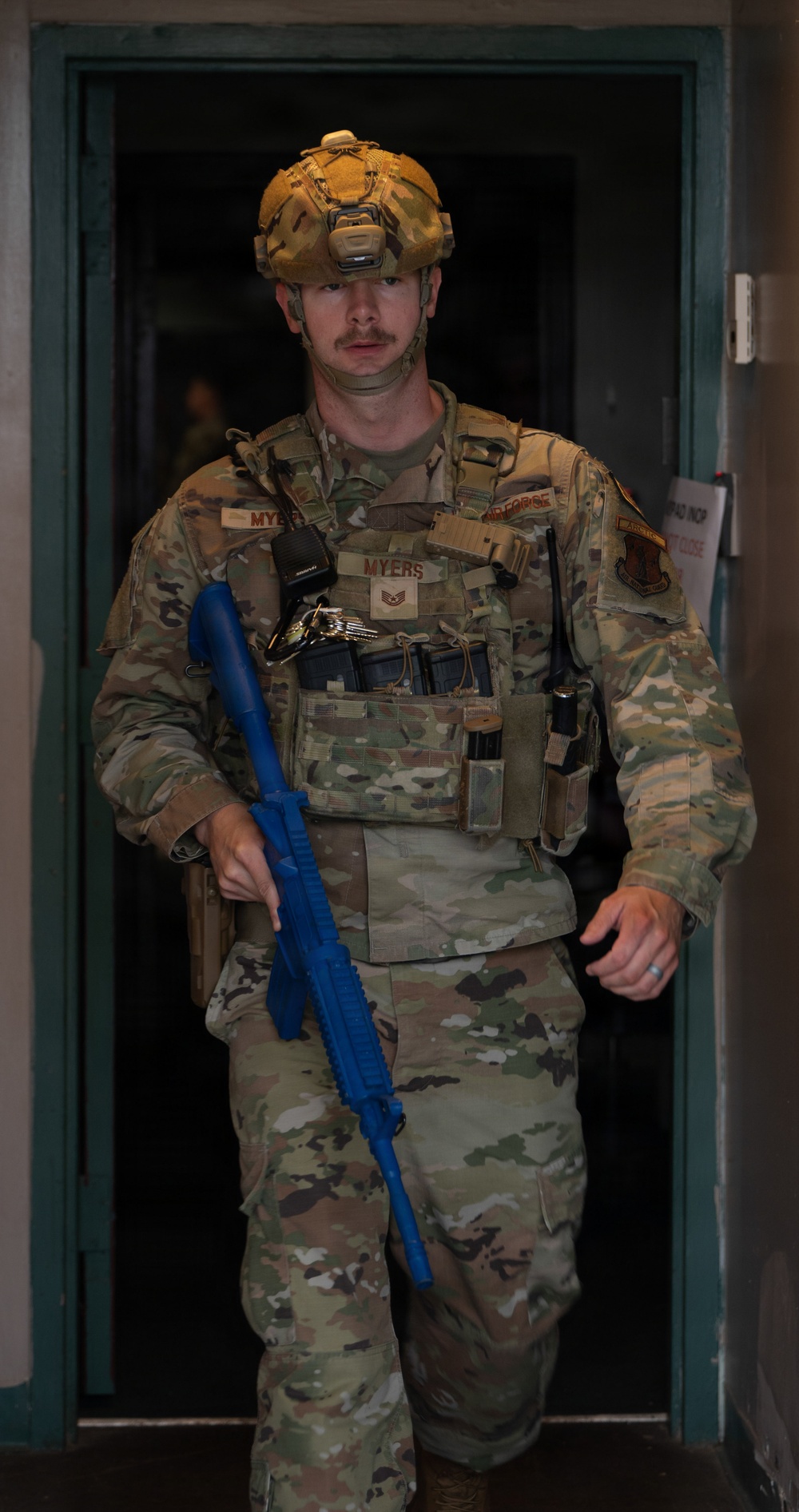 125th Security Forces Squadron Trains on Active Shooter Response Exercise
