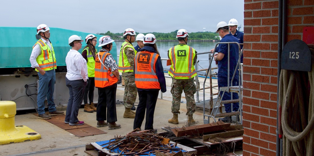 USACE Baltimore District and USCG Yard Leaders Tour Facilities as Waterfront Optimization Solicitation Launches
