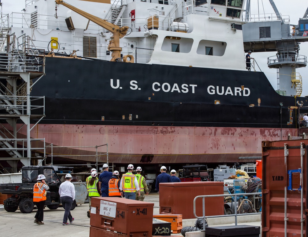 USACE Baltimore District and USCG Yard Leaders Tour Facilities as Waterfront Optimization Solicitation Launches
