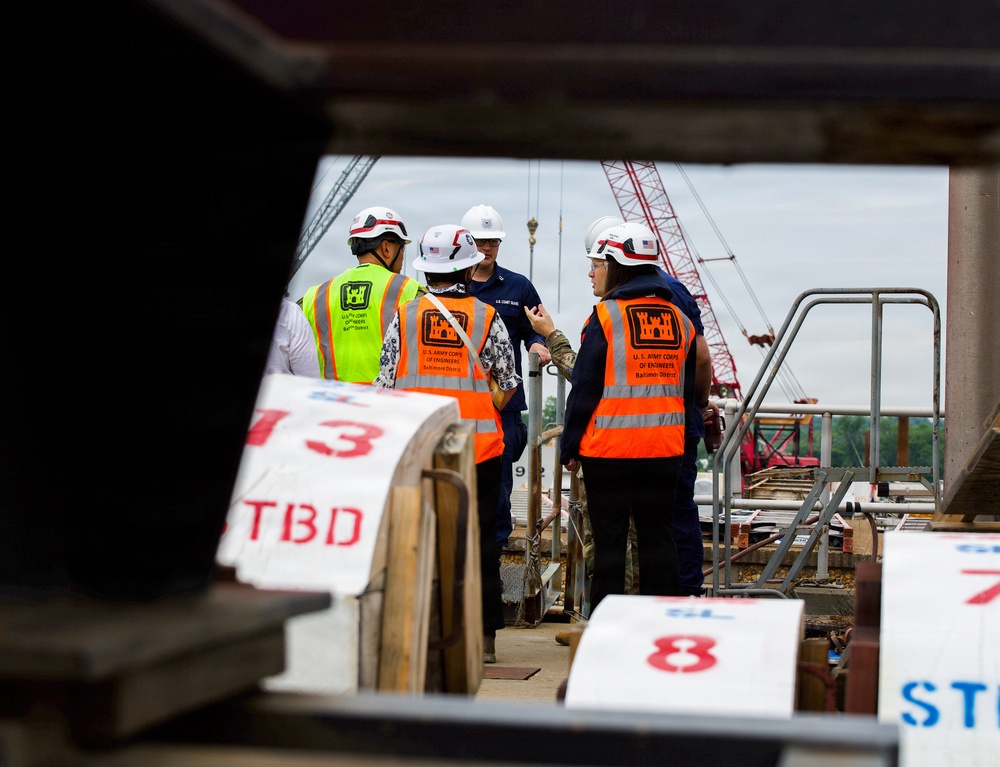 USACE Baltimore District and USCG Yard Leaders Tour Facilities as Waterfront Optimization Solicitation Launches