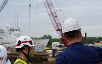 USACE Baltimore District and USCG Yard Leaders Tour Facilities as Waterfront Optimization Solicitation Launches