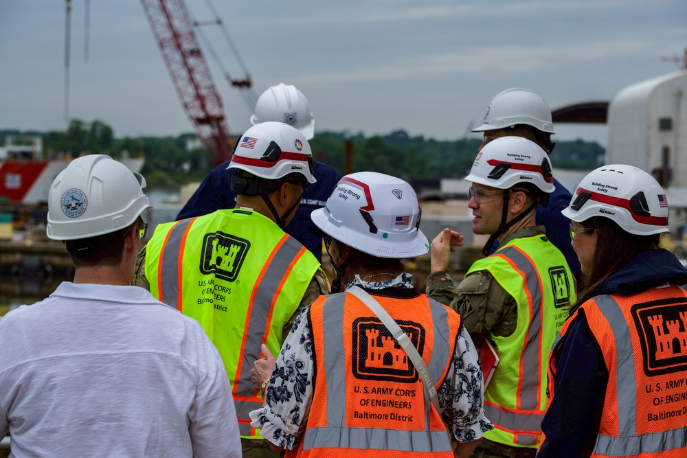 USACE Baltimore District and USCG Yard Leaders Tour Facilities as Waterfront Optimization Solicitation Launches
