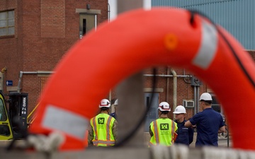 USACE Baltimore District and USCG Yard Leaders Tour Facilities as Waterfront Optimization Solicitation Launches