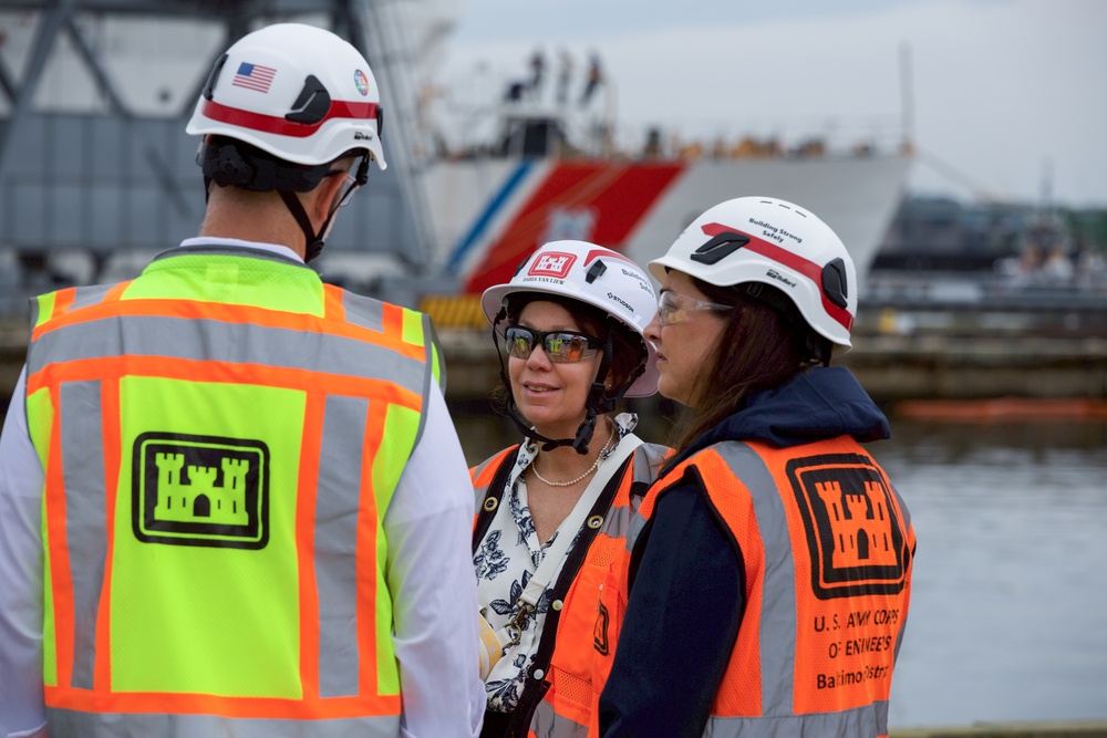 USACE Baltimore District and USCG Yard Leaders Tour Facilities as Waterfront Optimization Solicitation Launches