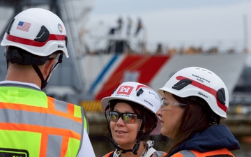 USACE Baltimore District and USCG Yard Leaders Tour Facilities as Waterfront Optimization Solicitation Launches