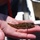 Small round goby held in palm Small round goby held in palm