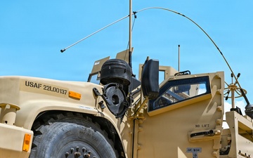 U.S. Central Command Airmen conduct communication checks