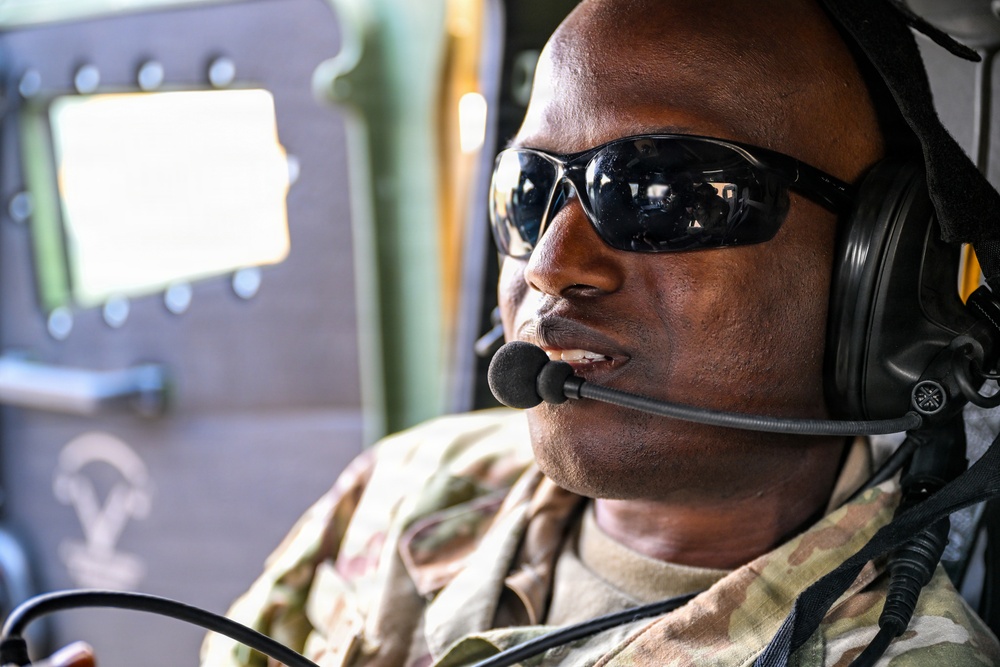 U.S. Central Command Airmen conduct communication checks