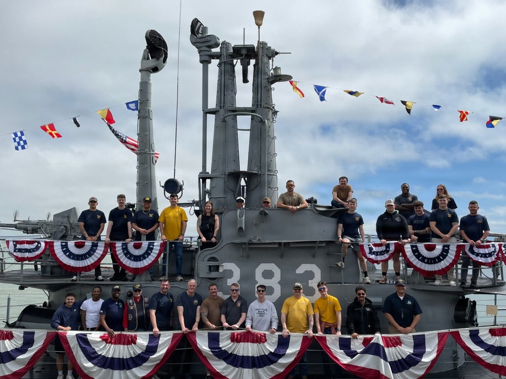 PAE SSP Supports USS Pampanito Preparation for Lost Boat Ceremony in San Francisco
