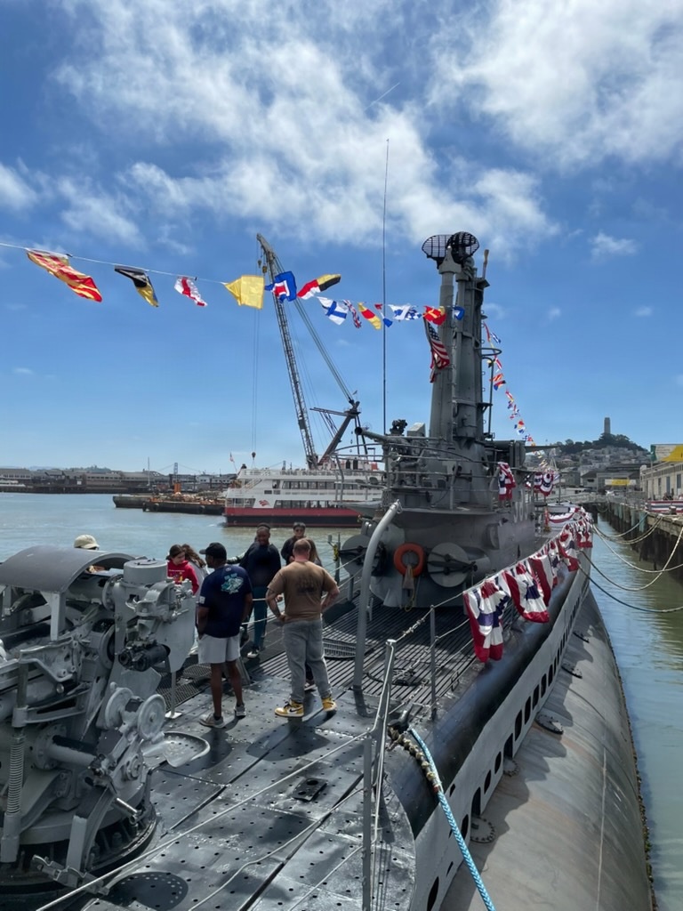 PAE SSP Supports USS Pampanito Preparation for Lost Boat Ceremony in San Francisco