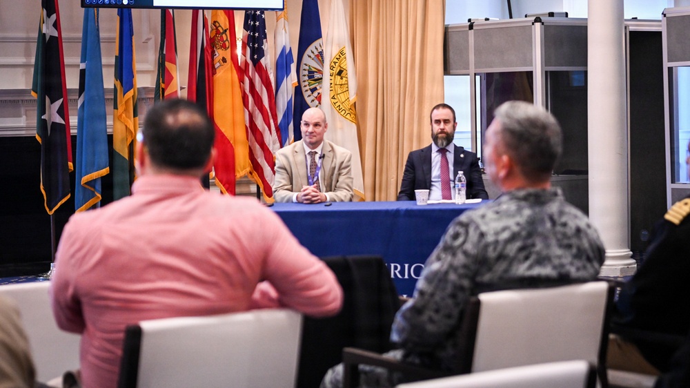 CESNAV Visits IADC for Academic Presentations and Professional Military Education Exchange