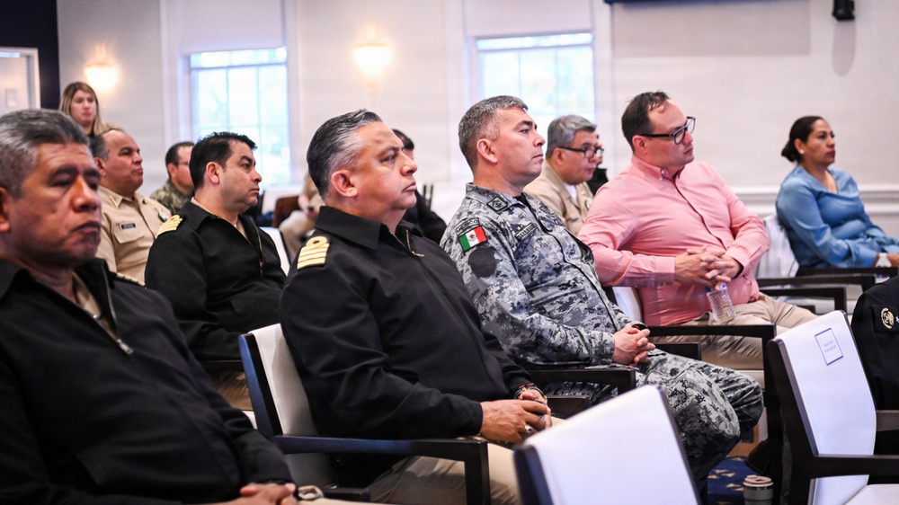 CESNAV Visits IADC for Academic Presentations and Professional Military Education Exchange