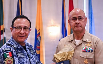 CESNAV Visits IADC for Academic Presentations and Professional Military Education Exchange