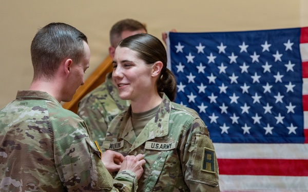 2nd Lt. Caitlin Wilkins Becomes One of Army Public Affairs’ First Directly Commissioned Officers