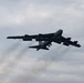 US Air Force B-52H Stratofortress participates in African Lion 26 flyover at Cap Draa